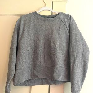 Cropped Nike Crew Neck Sweater